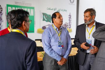 Press Conference during the Setup day
